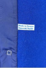 Vintage Electric Blue Wool Coat
